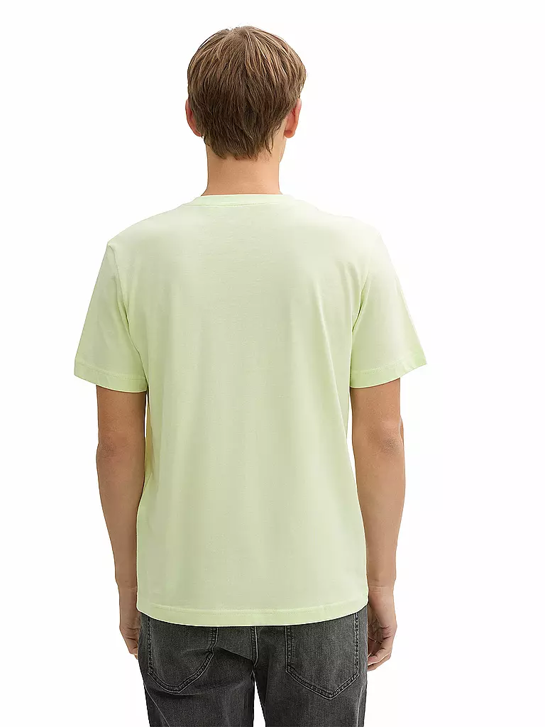 TOM TAILOR | T-Shirt | hellgrün