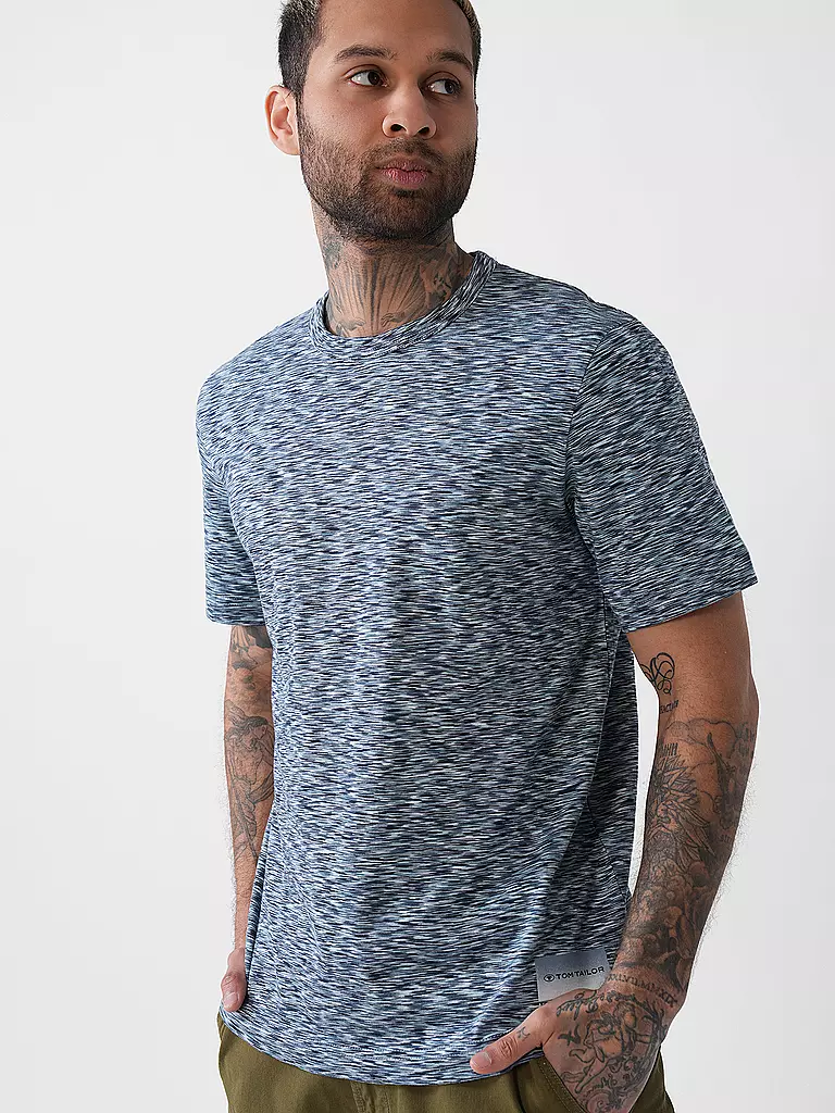 TOM TAILOR | T-Shirt | blau