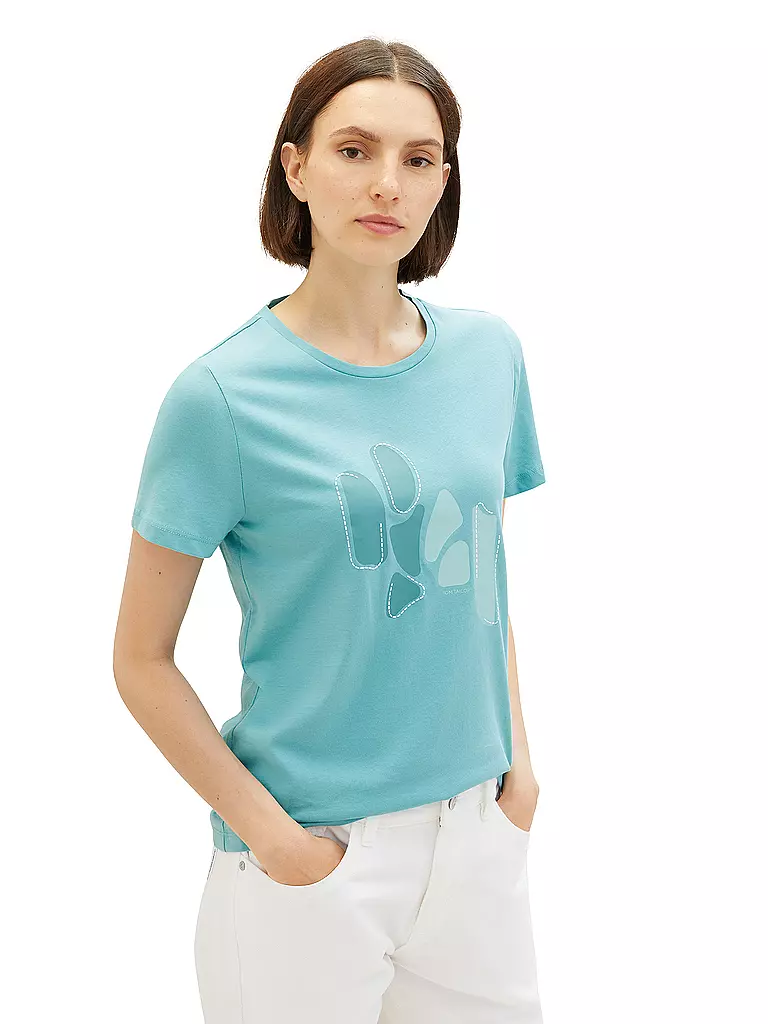 TOM TAILOR | T-Shirt | petrol