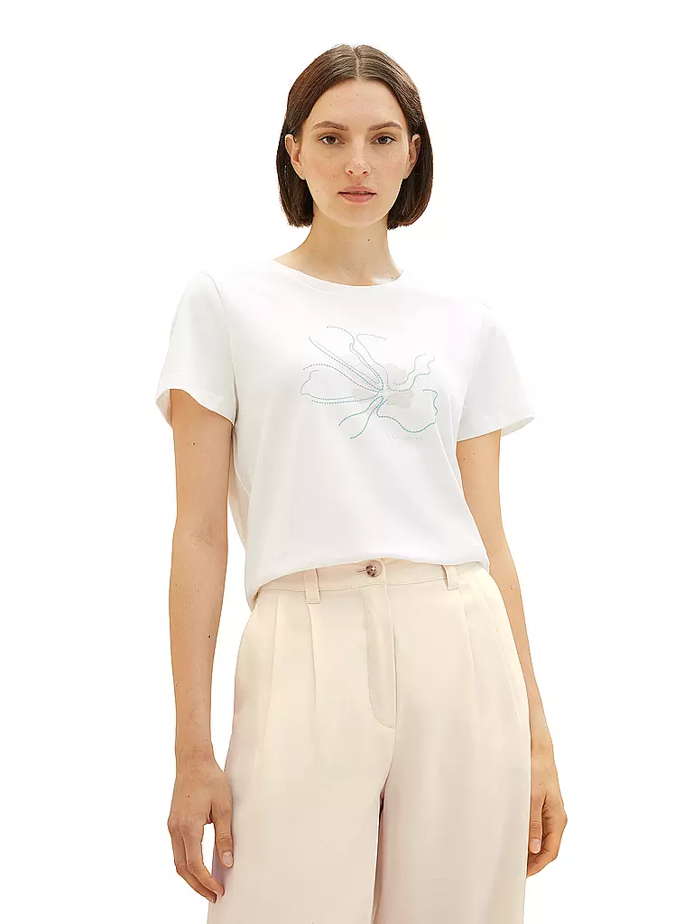 TOM TAILOR | T-Shirt | grün