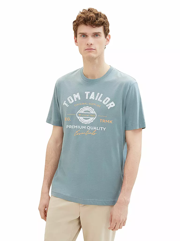 TOM TAILOR | T-Shirt | blau