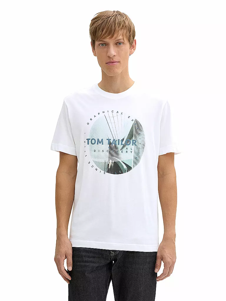 TOM TAILOR | T-Shirt | hellgrün
