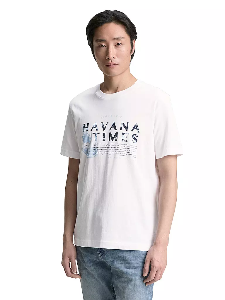 TOM TAILOR | T-Shirt | dunkelblau
