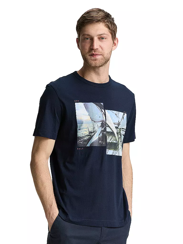 TOM TAILOR | T-Shirt | petrol