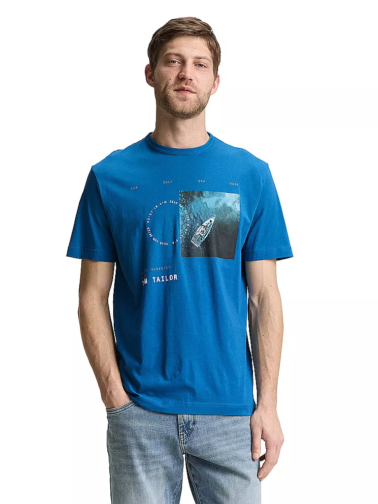 TOM TAILOR | T-Shirt | dunkelblau