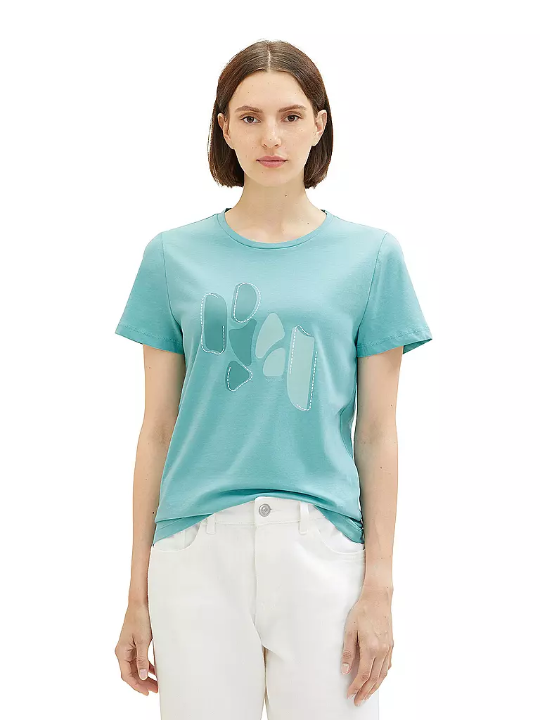 TOM TAILOR | T-Shirt | petrol