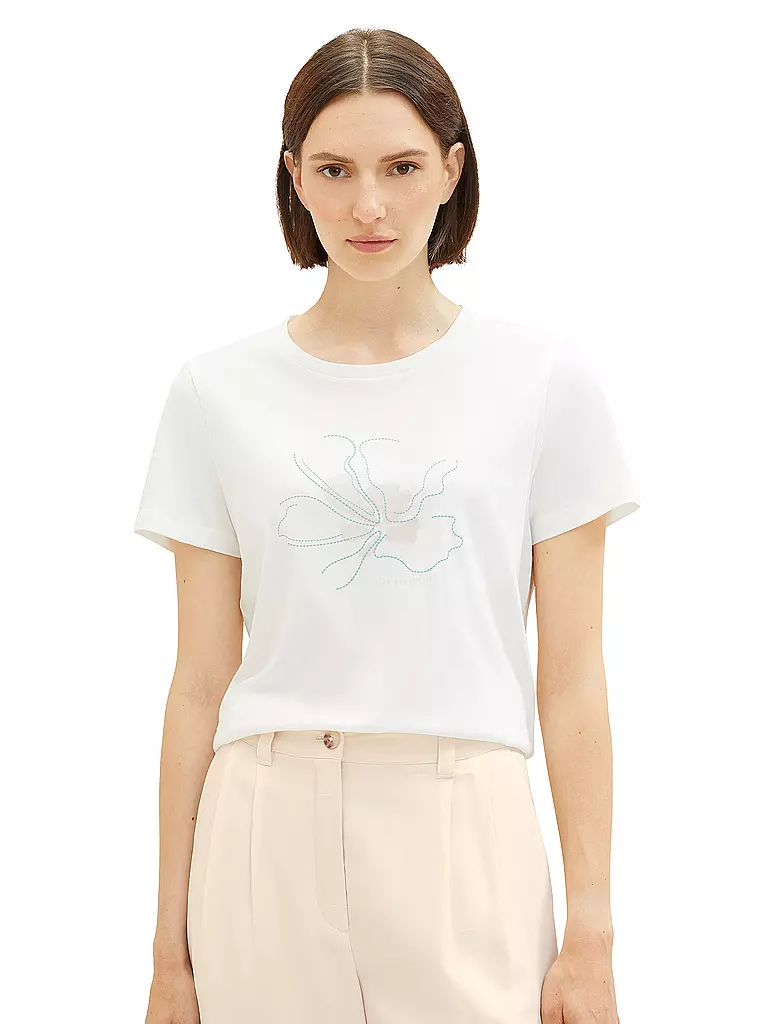TOM TAILOR | T-Shirt | grün