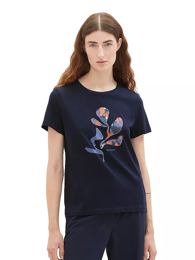 TOM TAILOR | T-Shirt | dunkelblau