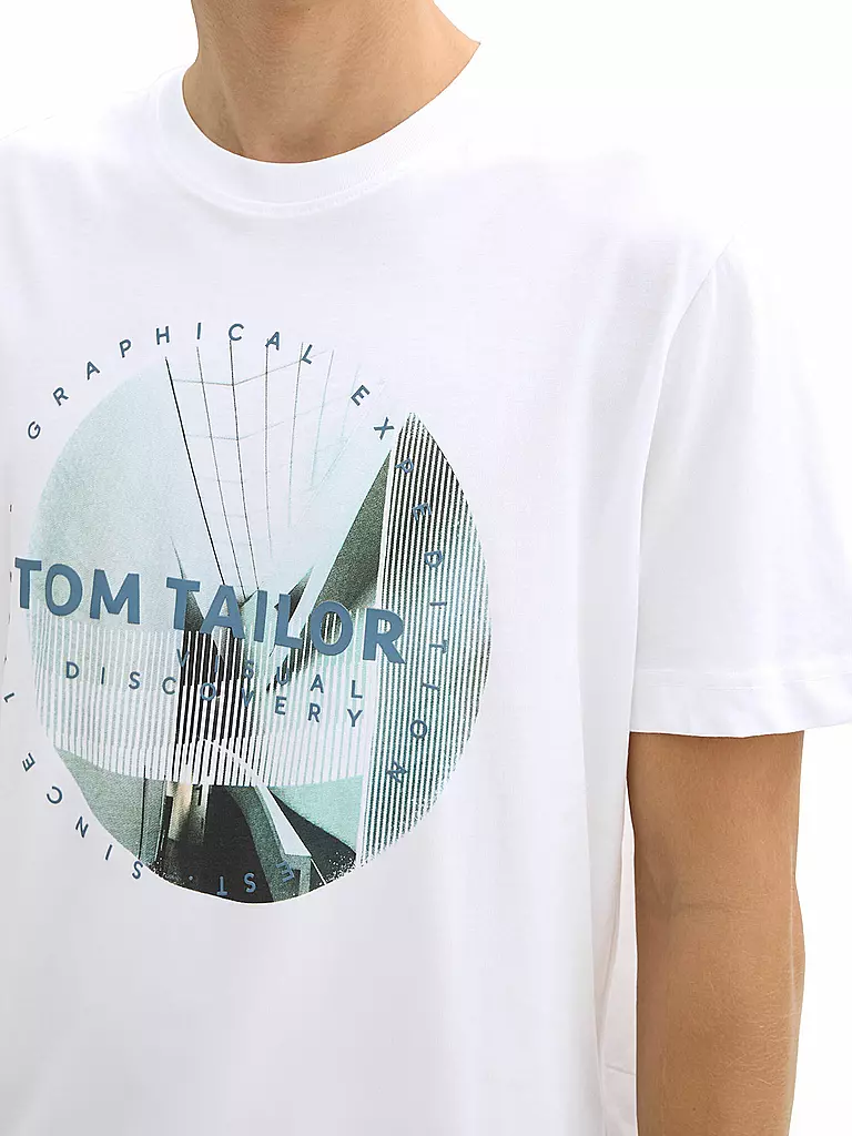 TOM TAILOR | T-Shirt | hellgrün