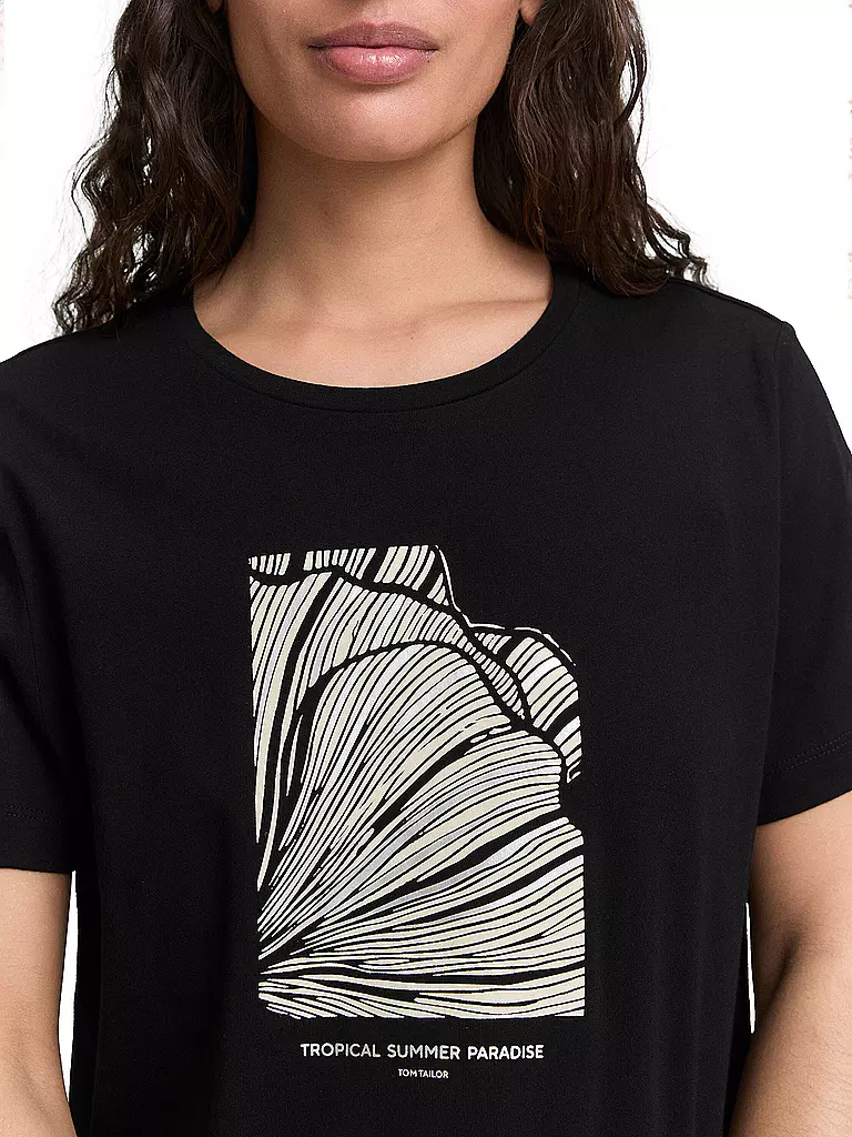 TOM TAILOR | T-Shirt | hellgrün