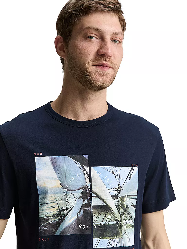 TOM TAILOR | T-Shirt | petrol