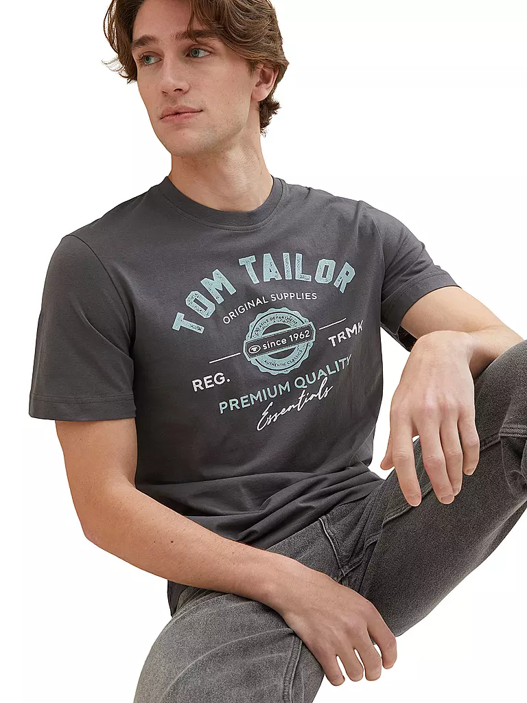 TOM TAILOR | T-Shirt | blau