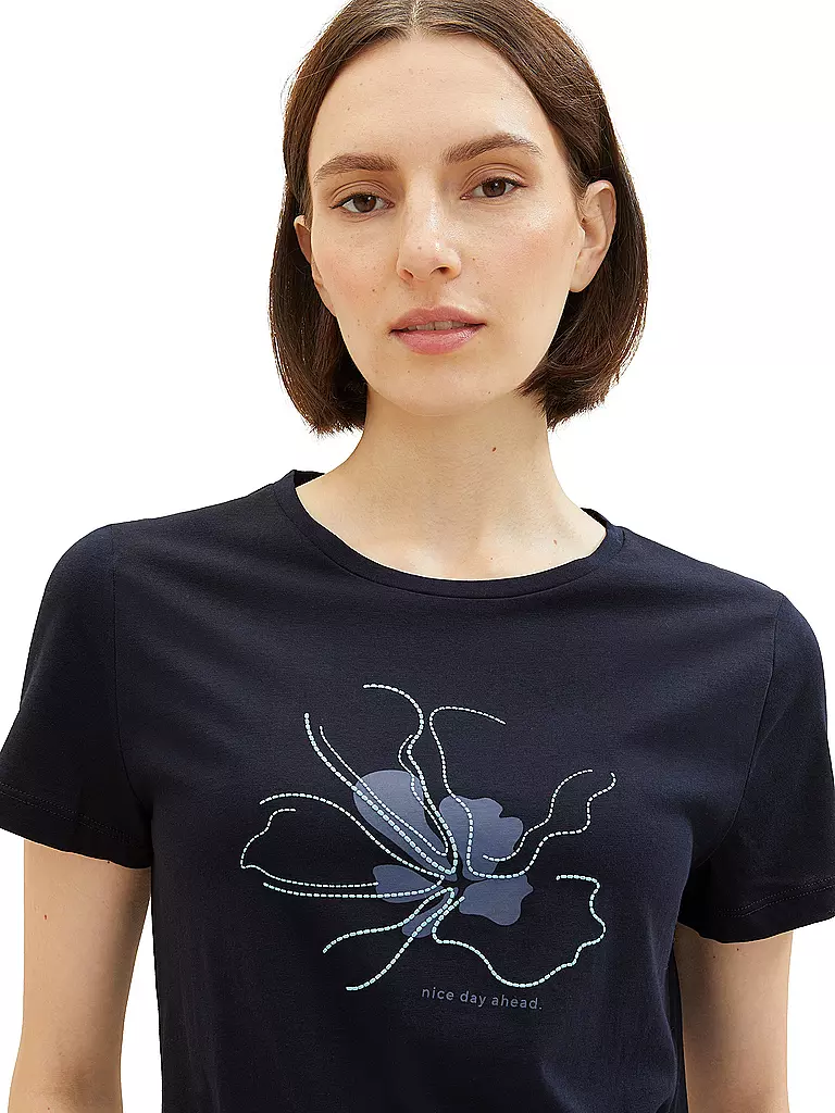TOM TAILOR | T-Shirt | dunkelblau