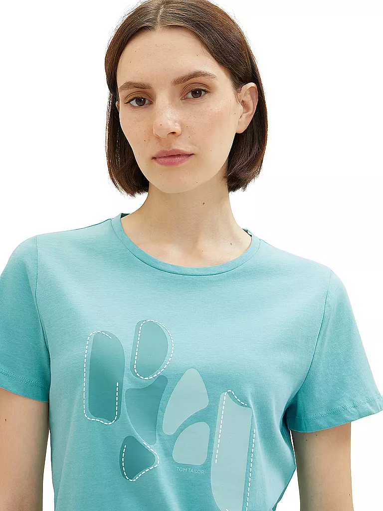 TOM TAILOR | T-Shirt | petrol