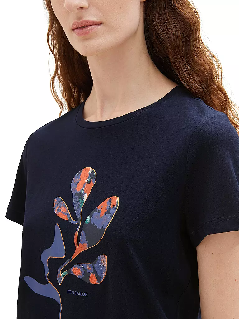 TOM TAILOR | T-Shirt | dunkelblau