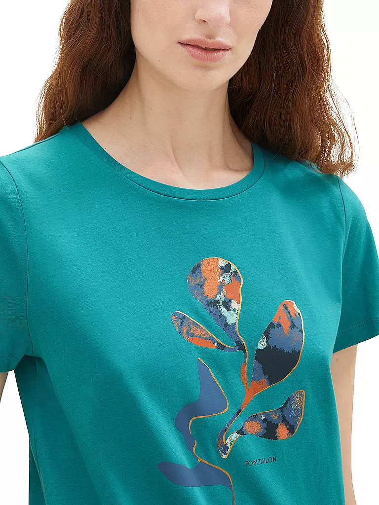 TOM TAILOR | T-Shirt | grün