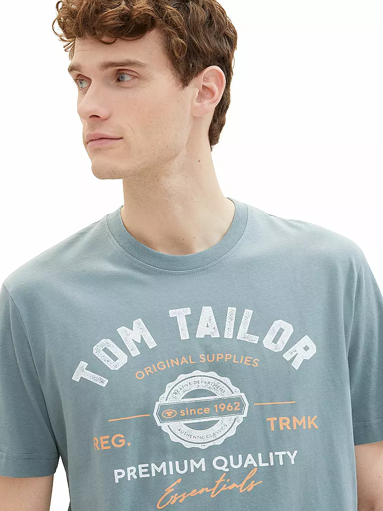 TOM TAILOR | T-Shirt | blau