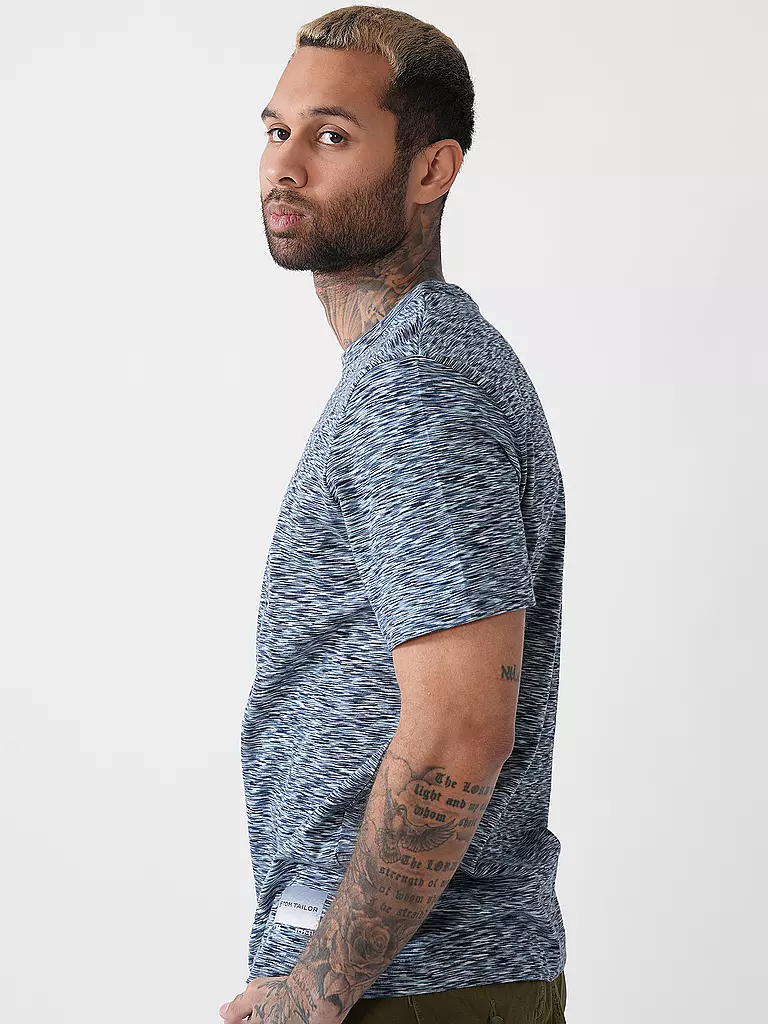 TOM TAILOR | T-Shirt | blau