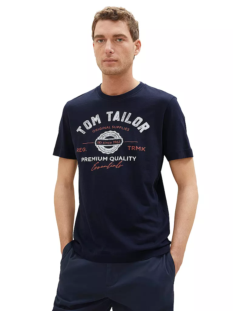 TOM TAILOR | T-Shirt | grau