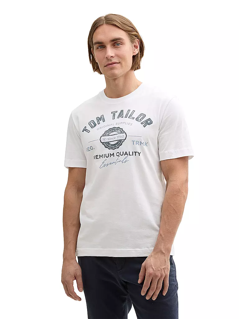 TOM TAILOR | T-Shirt | grau