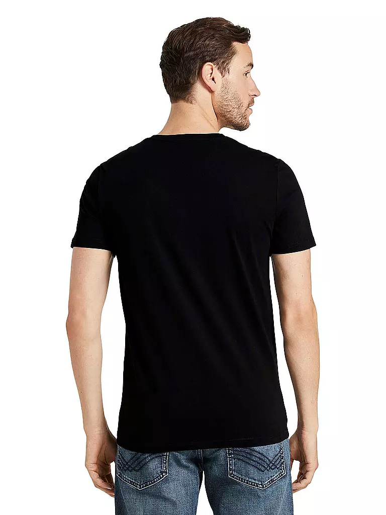 TOM TAILOR | T-Shirt | schwarz