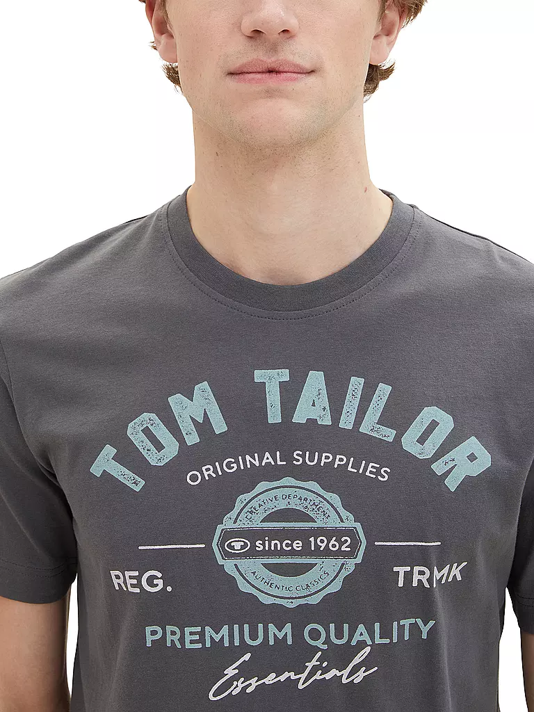 TOM TAILOR | T-Shirt | blau