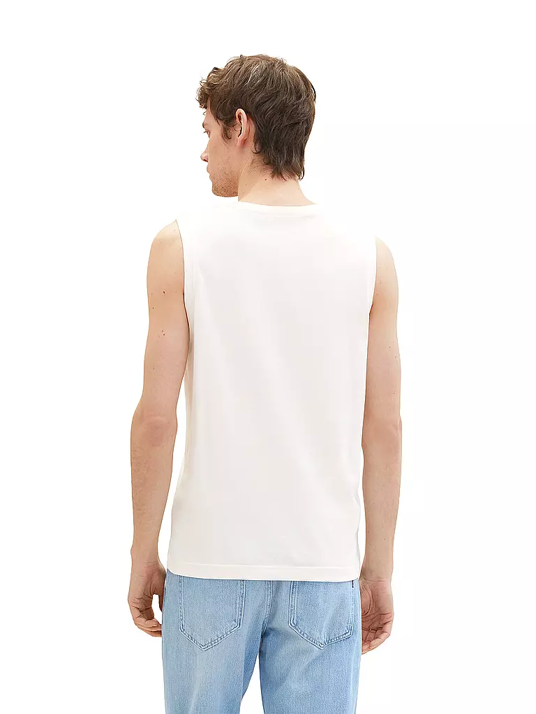 TOM TAILOR | Tanktop | weiss