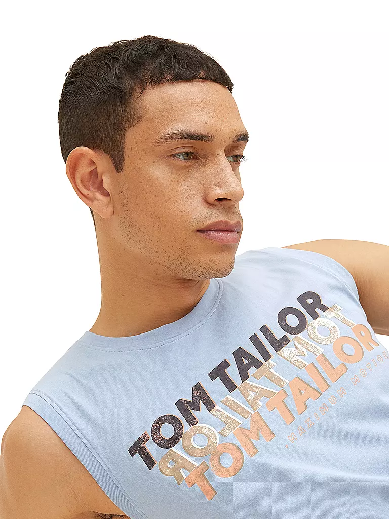 TOM TAILOR | Tanktop | hellblau