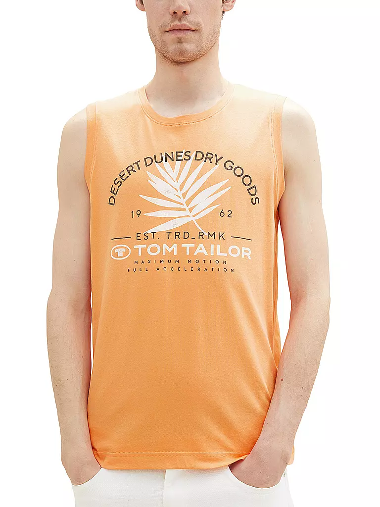 TOM TAILOR | Tanktop | orange