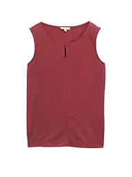 TOM TAILOR | Top  | dunkelrot