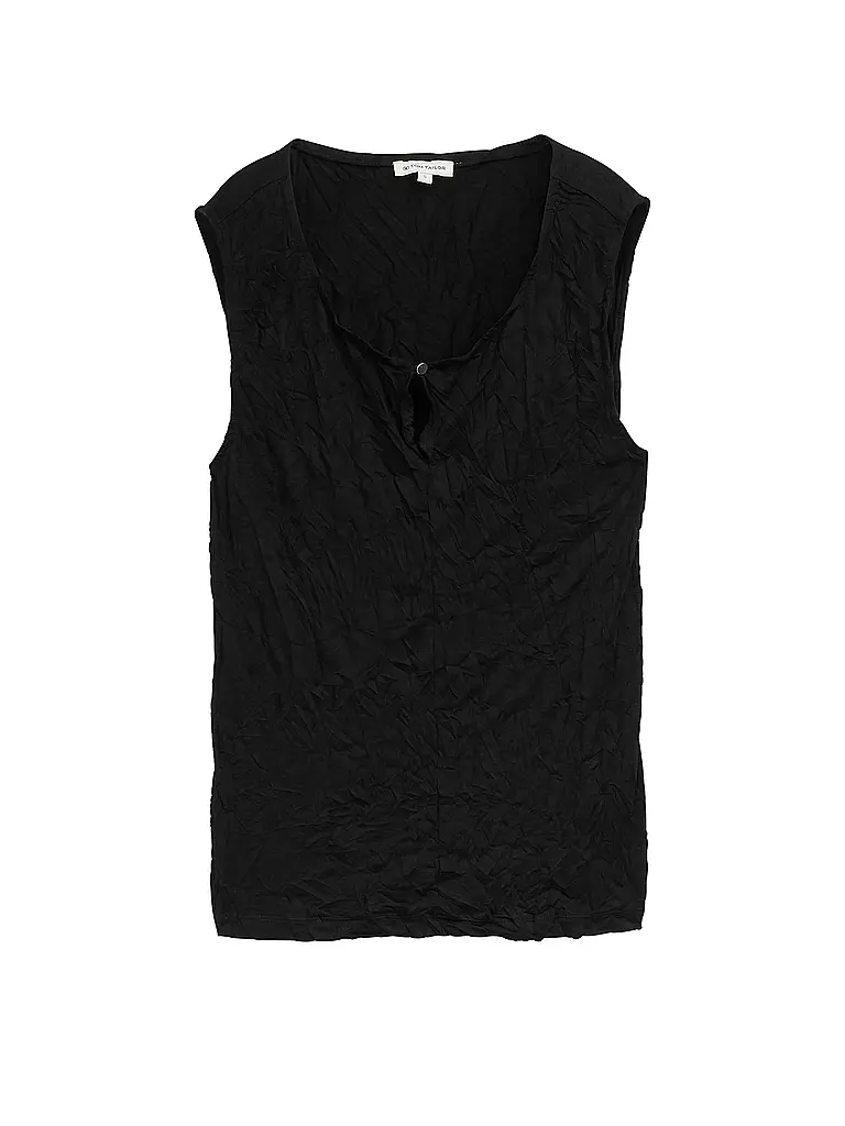 TOM TAILOR | Top  | schwarz