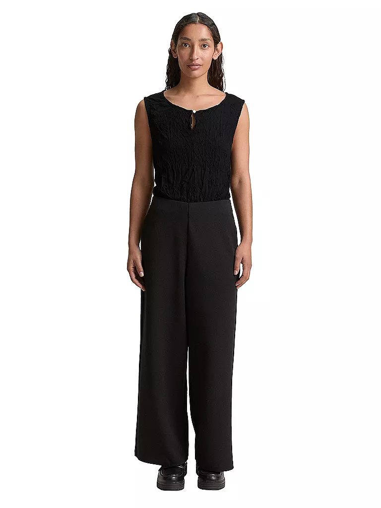 TOM TAILOR | Top  | schwarz