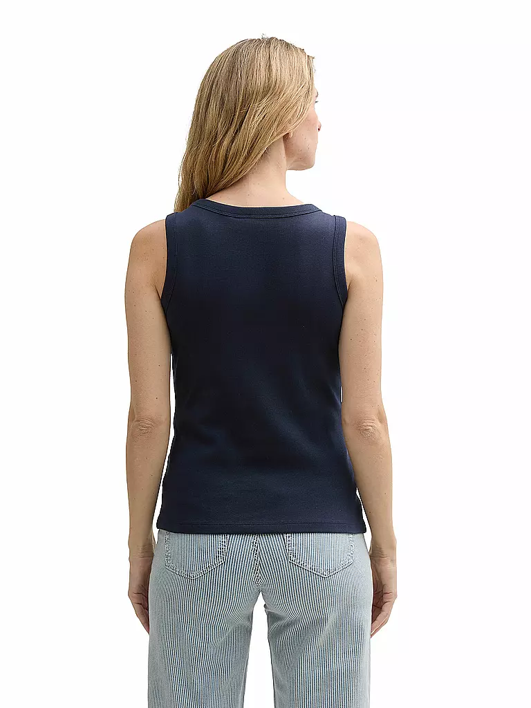 TOM TAILOR | Top  | dunkelblau