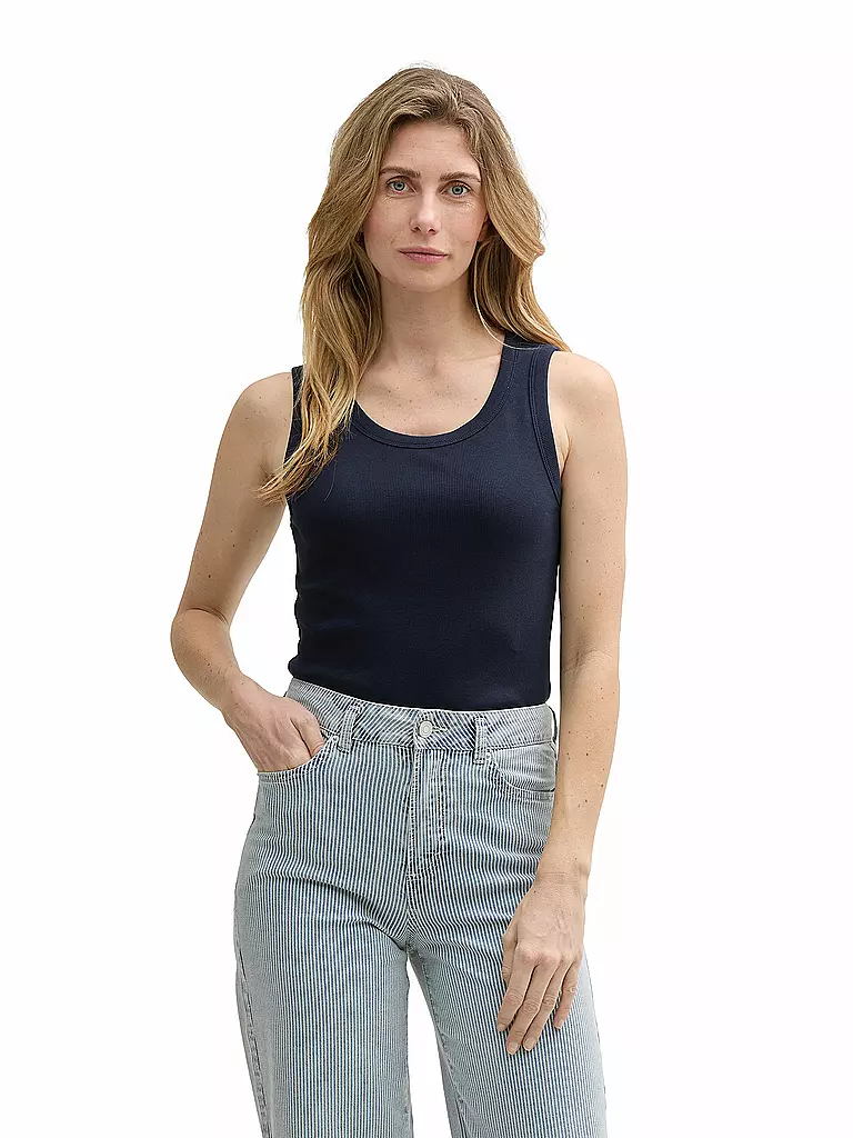 TOM TAILOR | Top  | dunkelblau