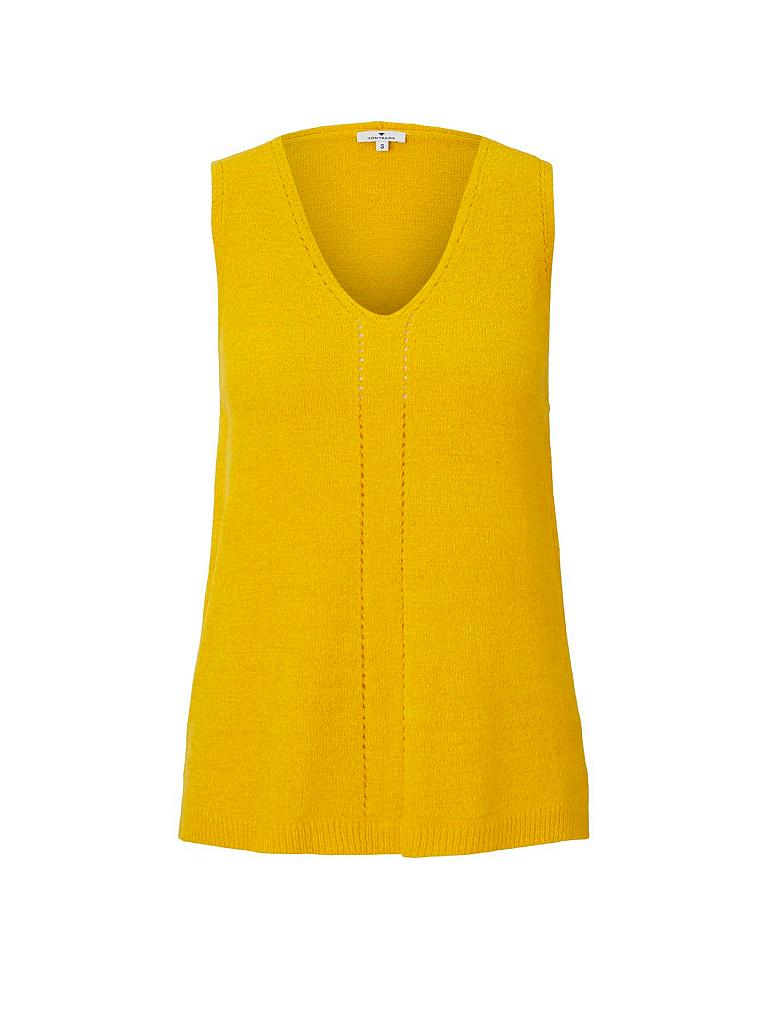 TOM TAILOR | Top | gelb