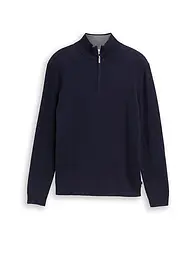 TOM TAILOR | Troyer Pullover  | blau