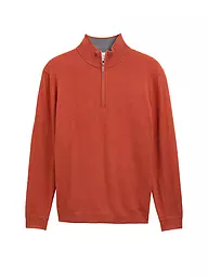TOM TAILOR | Troyer Pullover  | orange