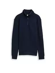 TOM TAILOR | Troyer Pullover  | blau