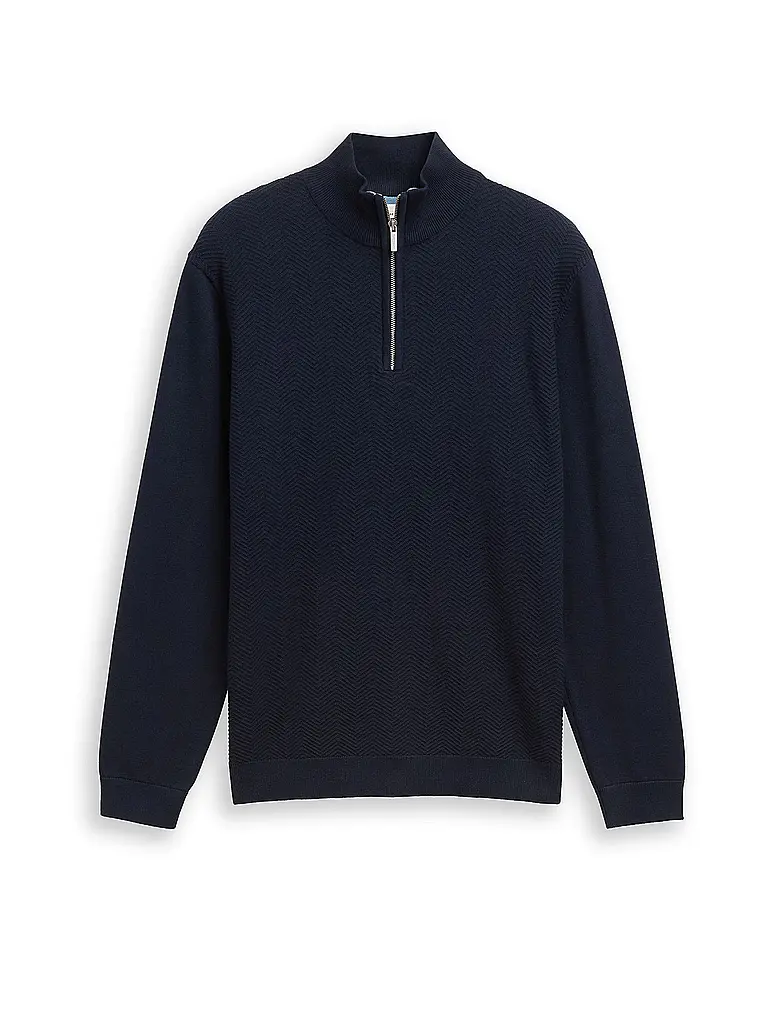 TOM TAILOR | Troyer Pullover  | Blau