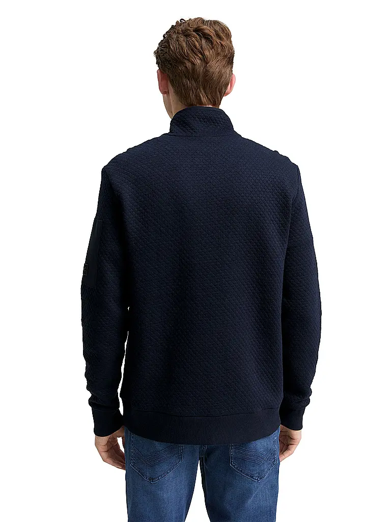 TOM TAILOR | Troyer Pullover  | blau