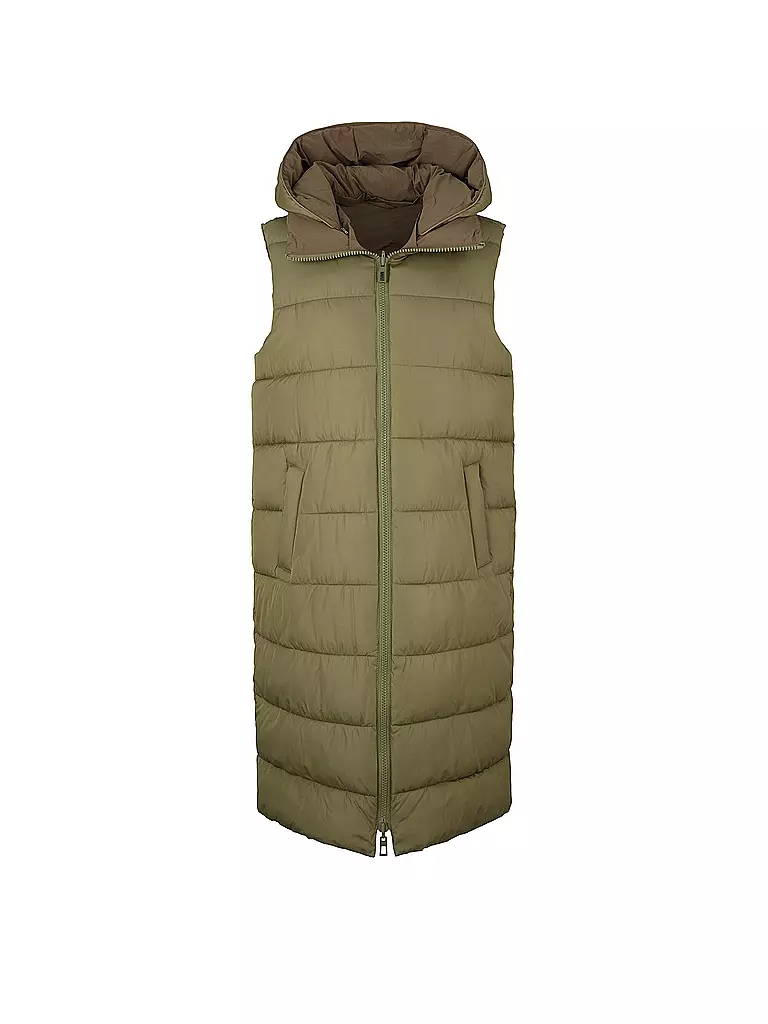 TOM TAILOR | Wende Steppgilet | grün