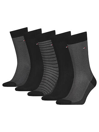 TOMMY HILFIGER | Socken Geschenkbox 5er Pkg black