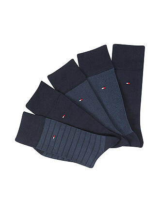 TOMMY HILFIGER | Socken Geschenkbox 5er Pkg navy