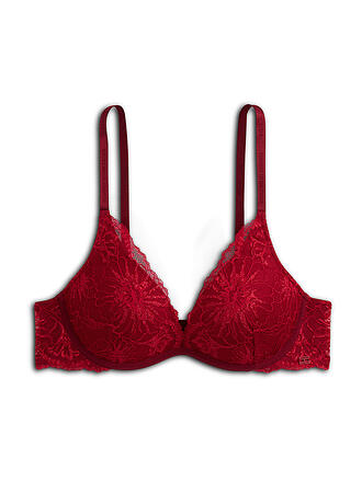 TOMMY HILFIGER | Push Up BH rosso