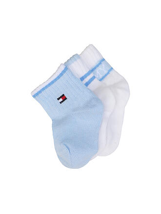 TOMMY HILFIGER | Calzini da neonato, confezione da 3, azzurro