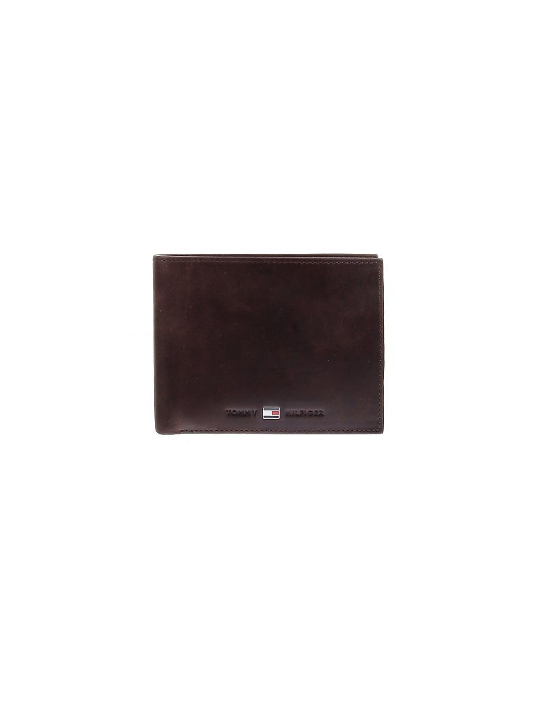 Tommy Hilfiger Herren Geldbeutel Johnson mit Münzfach, Braun (Brown), Einheitsgröße