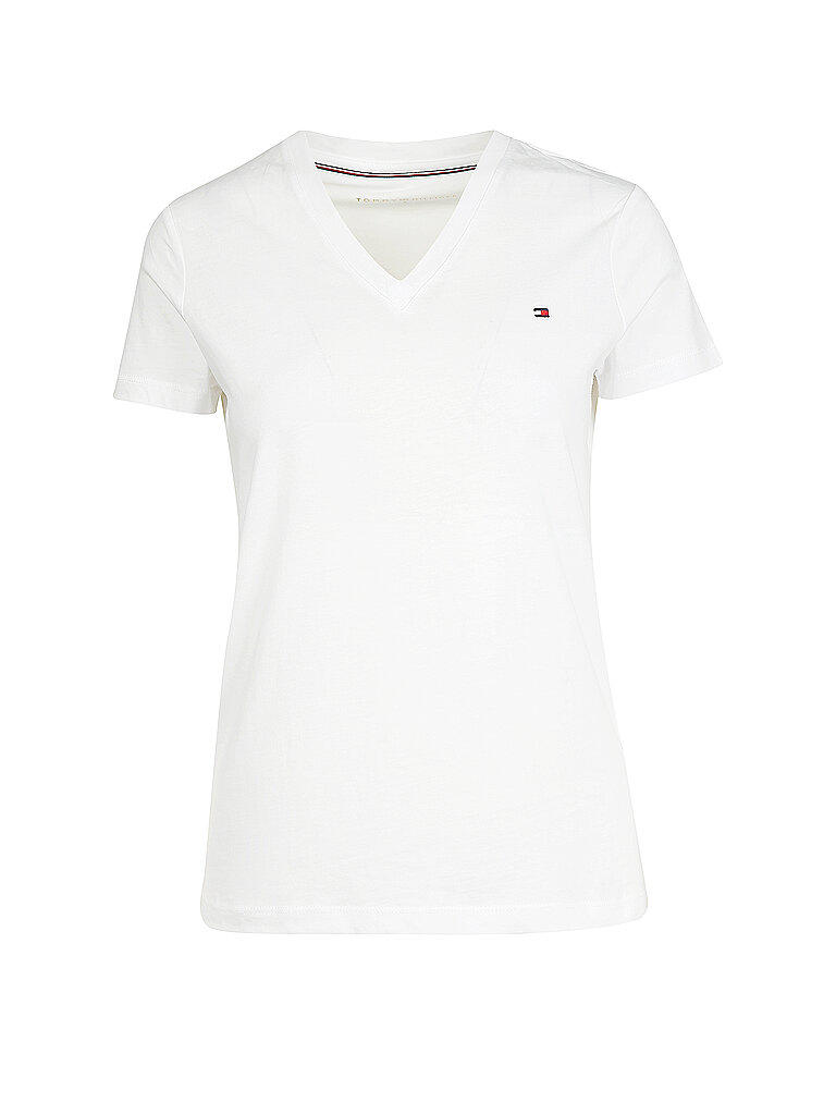 T-Shirt aus Baumwolle mit Logo-Stickerei