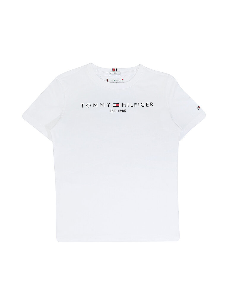 TOMMY HILFIGER Jungen T-Shirt  weiss | 140