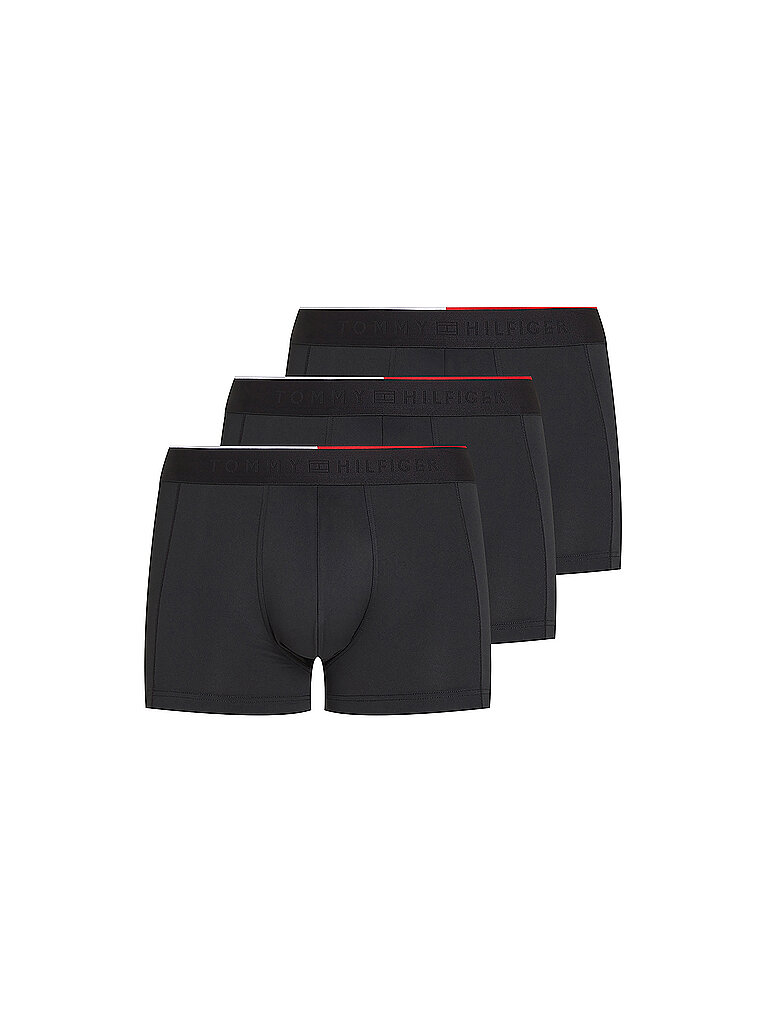 TOMMY HILFIGER Pants 3er Pkg black schwarz | S