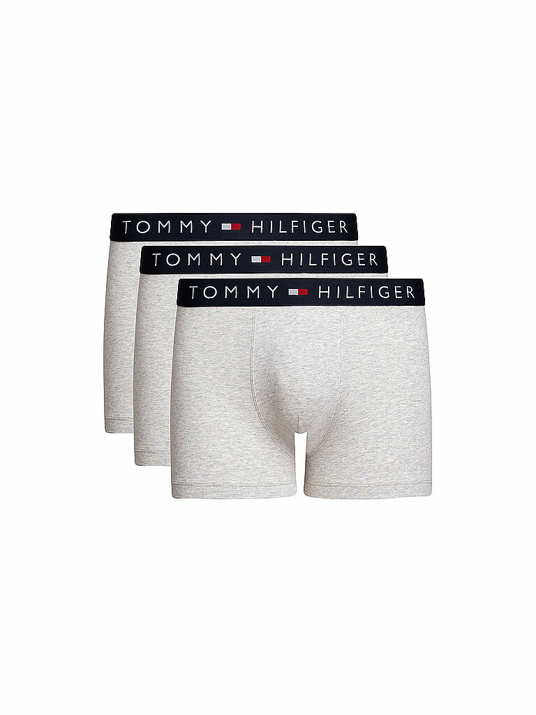 TOMMY HILFIGER Pants 3er Pkg. beige grau | S
